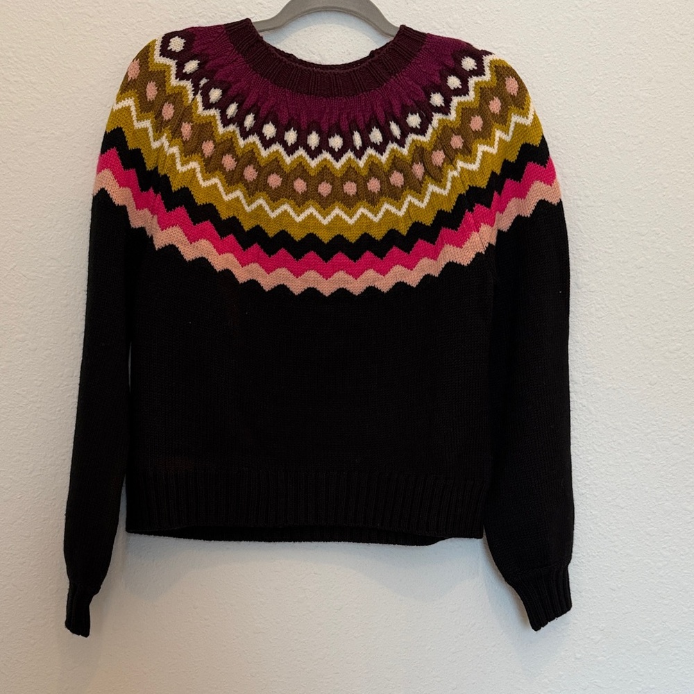 Joie Karenya Fair Isle Sweater XS